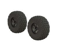 ARRMA dBoots Fortress SC Tyre Set Glued Gun Metal Pair ARA550087