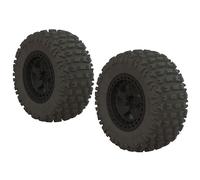 ARRMA dBoots Fortress SC Tyre Set Glued Black 2 Z-AR550042