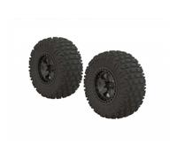 ARRMA dBoots Fortress SC Tyre Set Glued Gun Metal Pair ARA550087