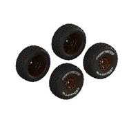 ARRMA dBoots 'Fortress' Tire Set Glued (Bronze) (2 Pairs), ARA-2024