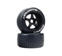 ARRMA dBoots Hoons 2.9 1/8 Silver Belted 5-Spoke Tyres Z-ARA550084