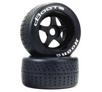 ARRMA dBoots Hoons 2.9 1/8 Silver Belted 5-Spoke Tyres Z-ARA550084