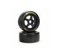 ARRMA dBoots Hoons 42/100 2.9 Gold Belted 5-Spoke RC Wheel Tyre Set ARA550071