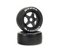 ARRMA dBoots Hoons 42/100 2.9 White Belted 5-Spoke RC Wheel Tyre Set ARA550062