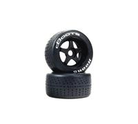 ARRMA dBoots Hoons 2.9 1/8 Silver Belted 5-Spoke Tyres Z-ARA550084