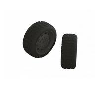 ARRMA dBoots KATAR 35/085 2.4 Tyre Set Glued 1 Pair Gun Metal Z-ARA550083