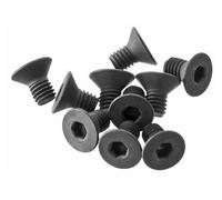 ARRMA Flat Head Hex Machine Screw M3x5mm Black Steel 10 Pack Z-AR722305