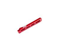 ARRMA Front centre aluminium chassis brake, 118 mm, red: EXB