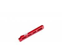 ARRMA Front centre aluminium chassis brake, 118 mm, red: EXB