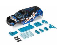 ARRMA GORGON 1/10 Monster Truck Painted Body Shell Blue ARA402355