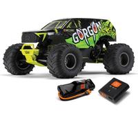 ARRMA GORGON MEGA 550 1/10 2WD RC Monster Truck RTR Yellow ARA3230ST1