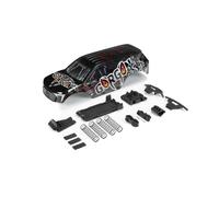 Arrma Gorgon Painted 1/10 RC Bodyshell - Gunmetal - ARA402353