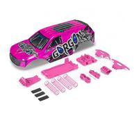 Arrma GORGON Painted Decaled Trimmed Body Set Pink/Black ARA-2608