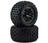 Arrma Granite 1/10 dBoots Fortress MT Tyre Set Glued Black (2) - AR550044