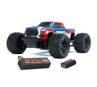 Arrma Granite GROM 4wd MT 1/18 RTR Mega w/Lipo Batt/USB Chg Bl/Red