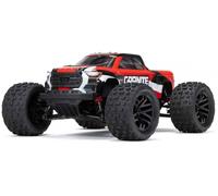 Arrma Granite Grom Mega 1/18 4WD RC Monster Truck RTR Red with Battery C-ARA2102T2