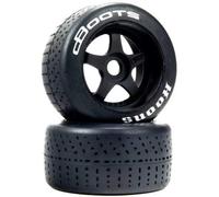 Arrma Hoons 2.9" Rear 17mm Hex 1/7 Wheels & Tyres - White - ARA550073