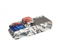 Arrma Infraction 6S Blx Painted Body Silver/Red