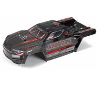 Arrma KRATON 6S EXB Painted Decalled Cut Body, Black / Red ARA406169