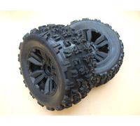 ARRMA 1/8 DBoots Copperhead2 MT Front/Rear 3.8 Pre-Assembled Tyres, 17mm Hex, Black (2)