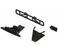 ARRMA Lower Skid And Bumper Mount Set Black Composite Z-ARA-1577