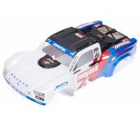 ARRMA Mojave GROM Pre-Painted RC Body White Blue ARA1565 ARA-1565