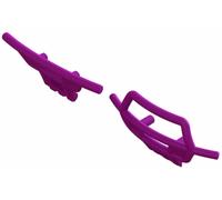 ARRMA MT Bumper Set Purple Front Rear Composite Gorgon Z-ARA320768