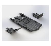 ARRMA Nero Skidplate Front Rear Centre Set Composite Chassis Protection Z-AR320282