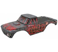 ARRMA QUAKE 1/10 Painted Decalled Body Set Red Z-ARA-2879