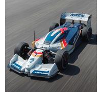 ARRMA RC Race Car 1/7 Limitless 120 8S BLX Speed Machine RTR w AVC, White/Blue, ARA7816T2