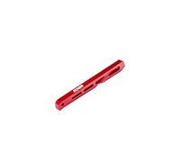 ARRMA Rear Center Chassis Brace – 120mm Aluminum – Red