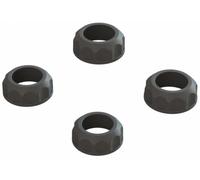 ARRMA Shock Cap 4 Piece Black Composite Suspension Caps 1/10 RC 4WD Z-ARA330828