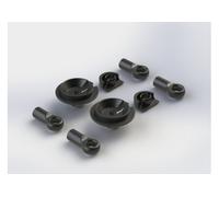 Arrma Shock Rod End Set Nero (2) (AR330338)
