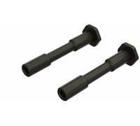 ARRMA Steel Steering Post 6x42mm Black 2 Pack Z-ARA340186
