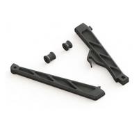 Arrma Talion 6S Chassis Brace Set Composite Front Rear Braces AR320445