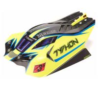 ARRMA Typhon 1/8 4WD RC Buggy Body Yellow Blue Z-ARA406172