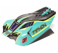 ARRMA TYPHON 4X4 1/8 RC Buggy Body Green Yellow Pre-Painted Z-ARA406171