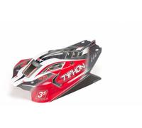 ARRMA Typhon 4x4 BLX 1/8 Painted RC Buggy Body Red AR402274