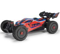 ARRMA Typhon Mega 4X4 RTR 1:8 Remote Controlled Buggy Basher Monster Truck with Brush Motor without Battery and Charger Red