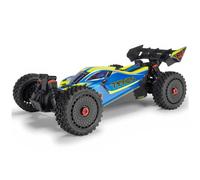 Arrma 1/8 TYPHON MEGA 665 4X4 RTR Brushed Buggy, Blue