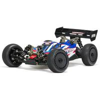ARRMA 1/8 TLR Tuned TYPHON 6S 4WD BLX Buggy RTR, Red/Blue C-ARA8406