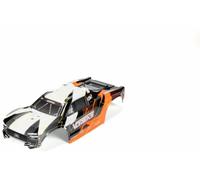 ARRMA Vorteks 1/10 2WD Clipless Painted RC Stadium Truck Body Orange Z-ARA-1555