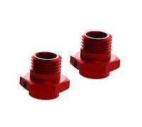 Arrma Wheel Hex Alumn 17mm/16.5mm Red (2) (AR310484)