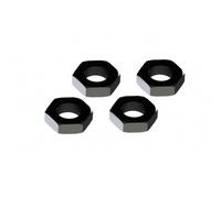 ARRMA Wheel Nut 17mm Black Aluminium 4-Pack for RC Car AR310449