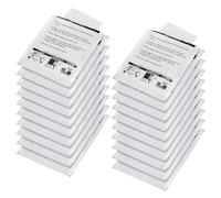 ArrogantF 60622 Cleaning Card Compatible with Dymo LabelWriter 550 450 5XL 4XL Thermal Label Printer, Printhead Cleaning Cards Daul Side Cleaning Card 3.375 x 2.125 Inch 20-Pack