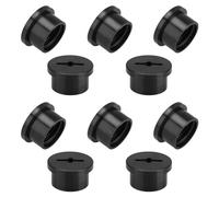 ArrogantF Bladder Valve Screws for Riddell Speedflex Helmet and Speed Icon Football Helmet,High Impact Resistant Valve Cap for Youth Speedflex Helmet, Keep the Riddell Helmet Parts Sealed 10 Pcs Black