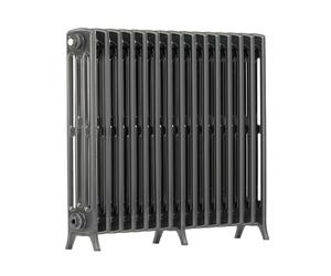 Arroll Bi-Metal Aluminium Edwardian 4 Column Radiator 750 high x 15 Sections Powder Coated RAL 7016