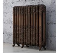 Arroll Daisy Cast Iron Bronze 12 Column Radiator, (W)814mm X (H)794mm