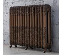 Arroll Daisy Cast Iron Bronze 15 Column Radiator, (W)1009mm X (H)794mm