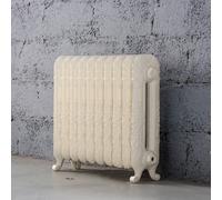 Arroll Daisy Cast Iron Cream 10 Column Radiator, (W)684mm X (H)597mm
